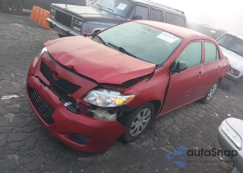 2009 Toyota Corolla Le из США, поврежденный, VIN 2T1BU40EX9C106586